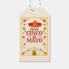Etiquetas Para Regalos Fraude Cinco de Mayo Mexicano