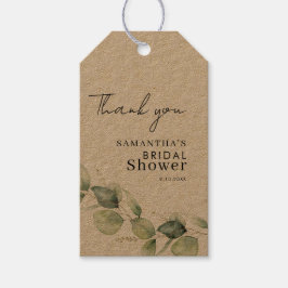 Etiquetas Para Regalos Frescos de Acuarela para Despedida de Soltera con 