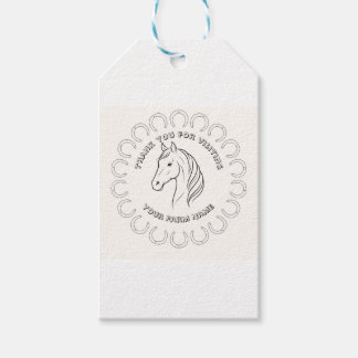 Etiquetas Para Regalos Fully Custom Horse Farm