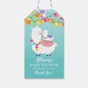 Etiquetas Para Regalos Fun Llama Mama Baby Shower Favor Gift Tag