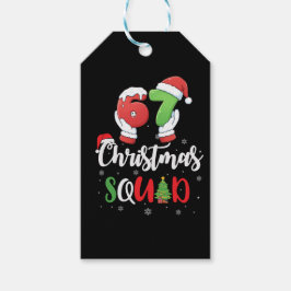 Etiquetas Para Regalos Funny 67 Six Seven Brianrot Christmas Squad
