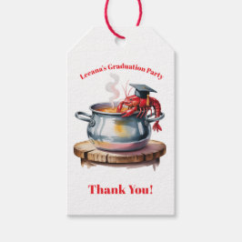 Etiquetas Para Regalos Funny Cajun Graduation Party Thank You