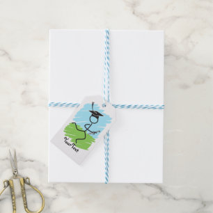 Etiquetas Para Regalos Funny Graduation Runner © - Cross Country, Track