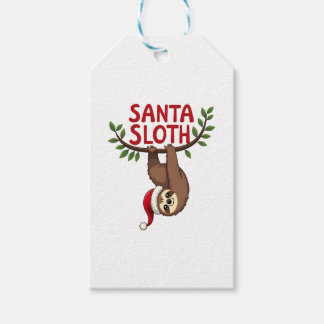 Etiquetas Para Regalos Funny Merry Slothmas Sloth Lazy Animal Kawaii Chri
