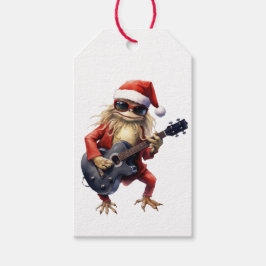 Etiquetas Para Regalos Funny Navidades Frog Rock Band Gift De