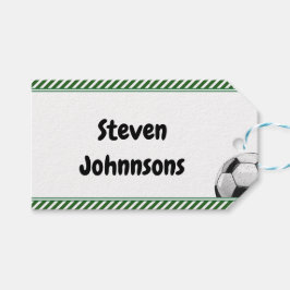Etiquetas Para Regalos Fútbol para niños cumpleaños