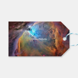 Etiquetas Para Regalos Galaxia espacial Orion Nebula