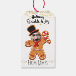 Etiquetas Para Regalos Galleta de jengibre divertida 