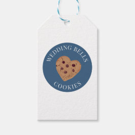 Etiquetas Para Regalos Galletas de Campanas de Boda | Rociados de Boda Bl