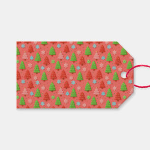 Etiquetas Para Regalos Galletas Falsas en Envoltura de Regalo de Navidad