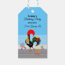 Gallo de Portugal con regalos Primer Fiesta de Cum