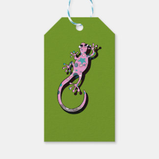 Etiquetas Para Regalos Geco Púrpura – Exótico y Colorido