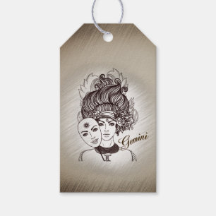 Etiquetas Para Regalos Gemini Dama Enmascarada Zodiaco