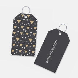 Etiquetas Para Regalos  Geometry Luxe
