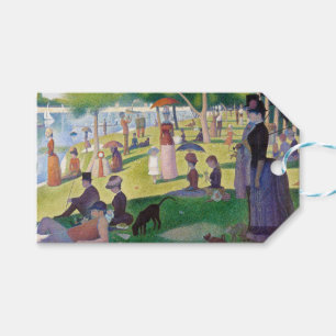 Etiquetas Para Regalos Georges Seurat - Domingo en La Grande Jatte