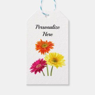 Etiquetas Para Regalos Gerbera Daisies