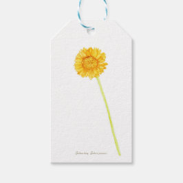 Etiquetas Para Regalos Gerbera daisy
