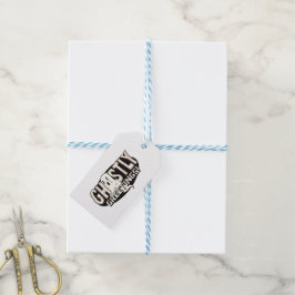 Etiquetas Para Regalos Ghostly Saludos Typography Halloween
