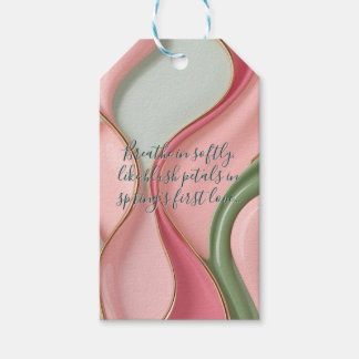 Etiquetas Para Regalos Gift tag in stylish abstract graphic