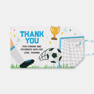Etiquetas Para Regalos Gift Tags Thank You Card Soccer Sport Birthday