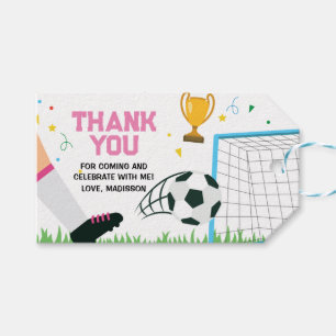 Etiquetas Para Regalos Gift Tags Thank You Card Soccer Sport Birthday