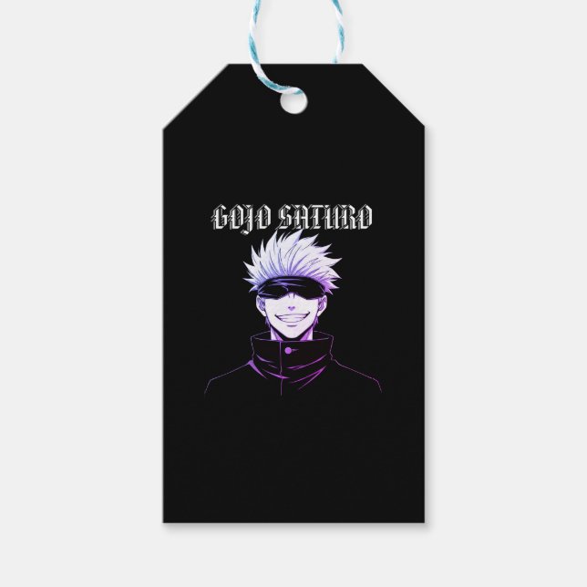 Etiquetas Para Regalos Gojo Satoru (Anverso)