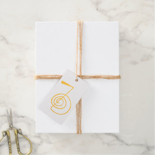 Etiquetas Para Regalos Gold Your Info - Logo de Reiki Cho Ku Rei