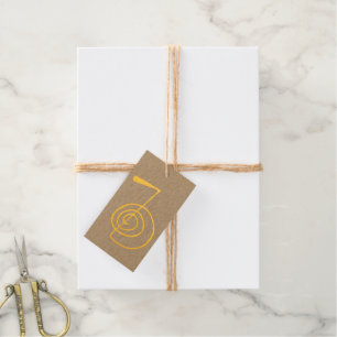 Etiquetas Para Regalos Gold Your Info - Logo de Reiki Cho Ku Rei