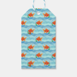 Etiquetas Para Regalos Goldfish Party Gift Tags