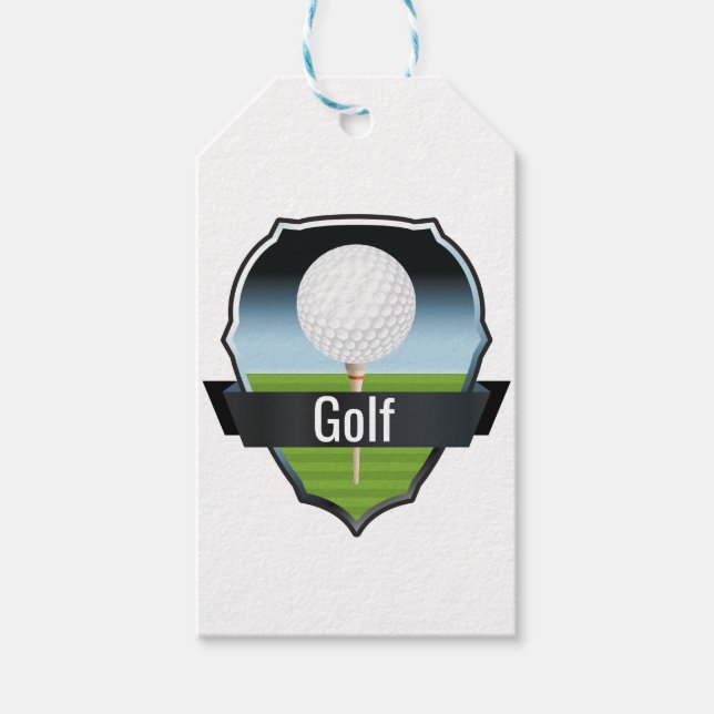 Etiquetas Para Regalos Golf (Anverso)