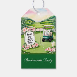 Etiquetas Para Regalos Golf Bachelorette Party para Golfer