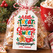 Golosinas Personalizadas de Navidad para la Clase