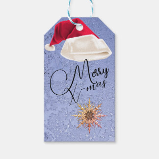 Etiquetas Para Regalos Gorrito de Navidad