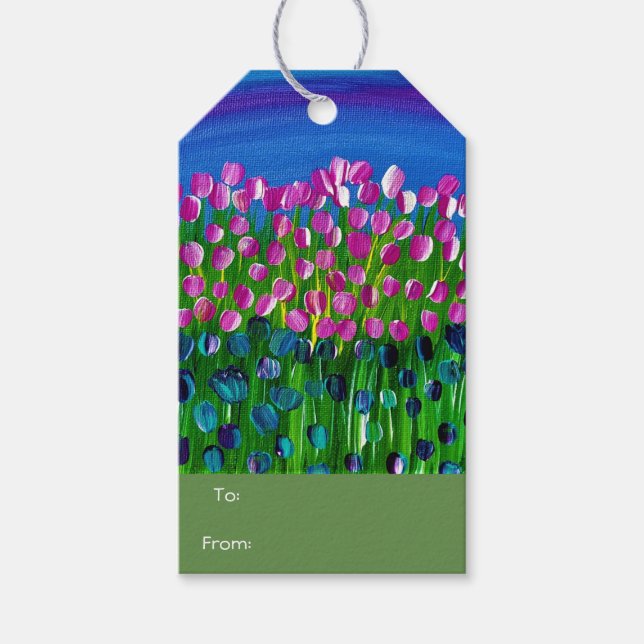 Etiquetas Para Regalos Graceful Charm (Anverso)