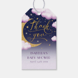 Etiquetas Para Regalos Gracias a Twinkle Little Star Chica Baby Shower