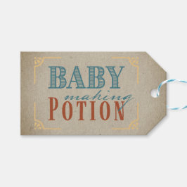 Etiquetas Para Regalos Gracias, Baby Making Potion Baby Shower
