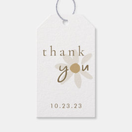 Etiquetas Para Regalos Gracias Daisy Floral Cute Favor Bag Gift