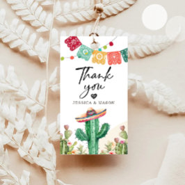Etiquetas Para Regalos Gracias Fiesta Cactus Watercolor Shower Favor
