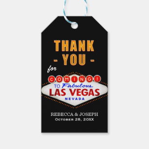 Etiquetas Para Regalos Gracias - Las Vegas Rótulo Fabulous Casino Night