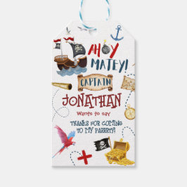 Etiquetas Para Regalos Gracias niños fiesta pirata bebé cumpleaños