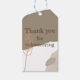 Etiquetas Para Regalos Gracias por el voluntariado Voluntariado Apreciado