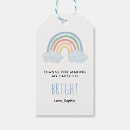 Etiquetas Para Regalos Gracias por hacer que mi fiesta sea tan brillante 