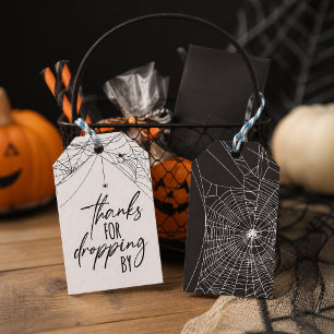 Etiquetas Para Regalos Gracias por pasar por Halloween