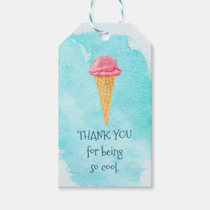 Etiquetas Para Regalos Gracias Por Ser Tan Guay Ice Cream