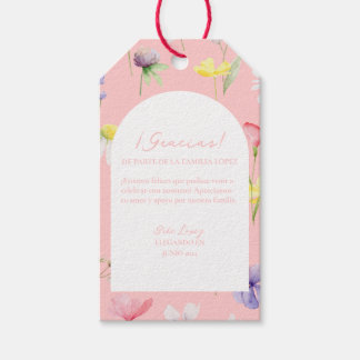 Etiquetas Para Regalos Gracias Rosita Flores Baby Shower Favor Gift Etiqu