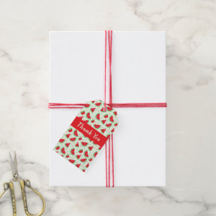 Etiquetas Para Regalos Gracias Watermelon Pattern Melon Fruit Summer