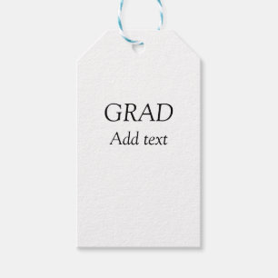 Etiquetas Para Regalos Grad simple minimalista graduación elegante modern
