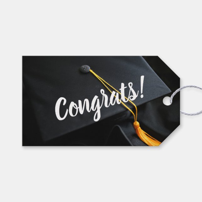 Etiquetas Para Regalos Graduación (Frente (Horizontal))
