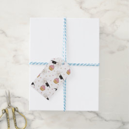 Etiquetas Para Regalos Graduación Pastel rosa Esparkler Favor o