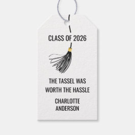 Etiquetas Para Regalos Graduation Cap Tassel Paper